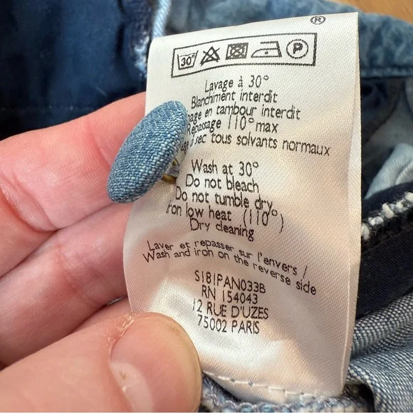 Sezane Martin Denim Jeans - Picture 16 of 16